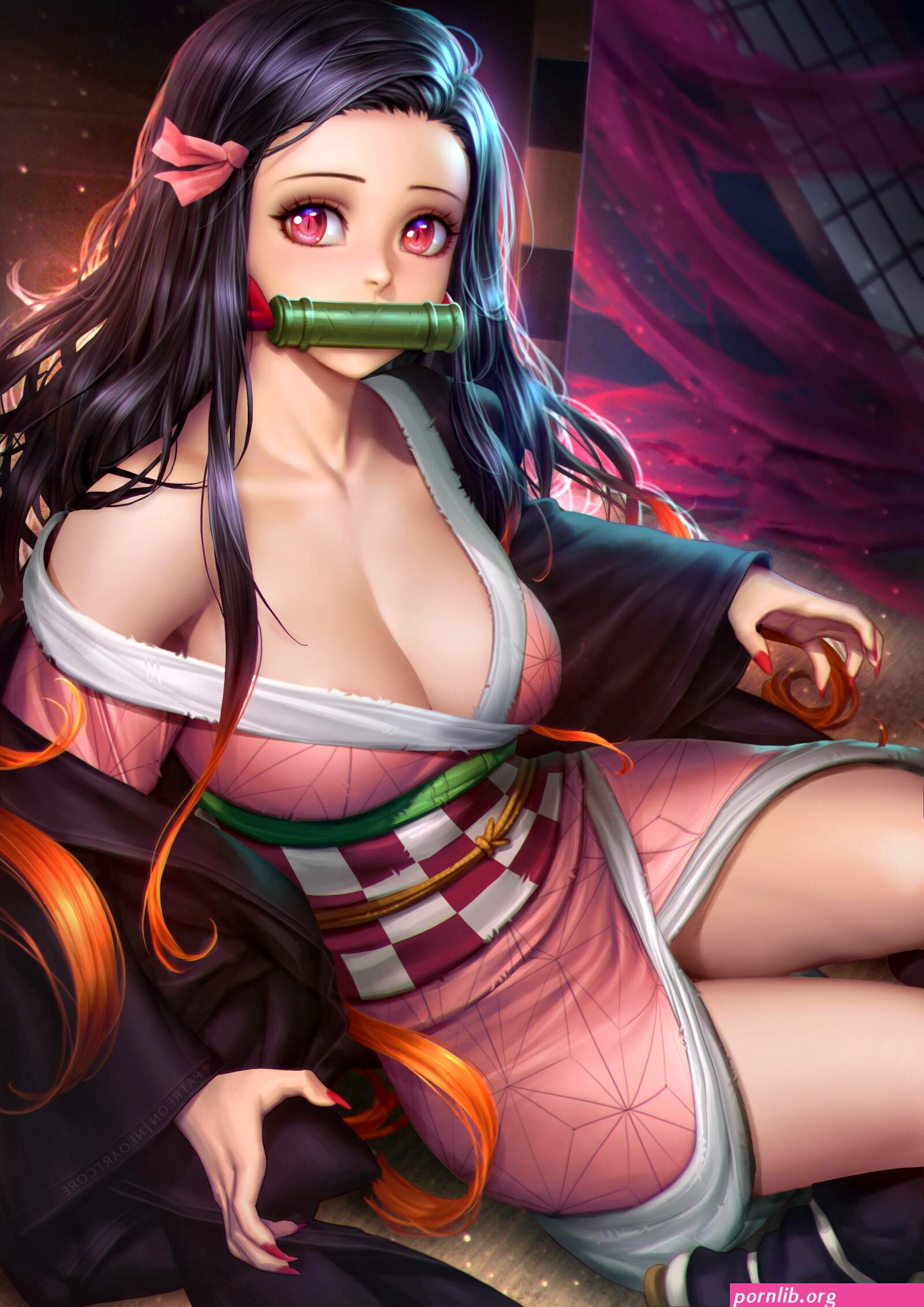 nezuko boobs