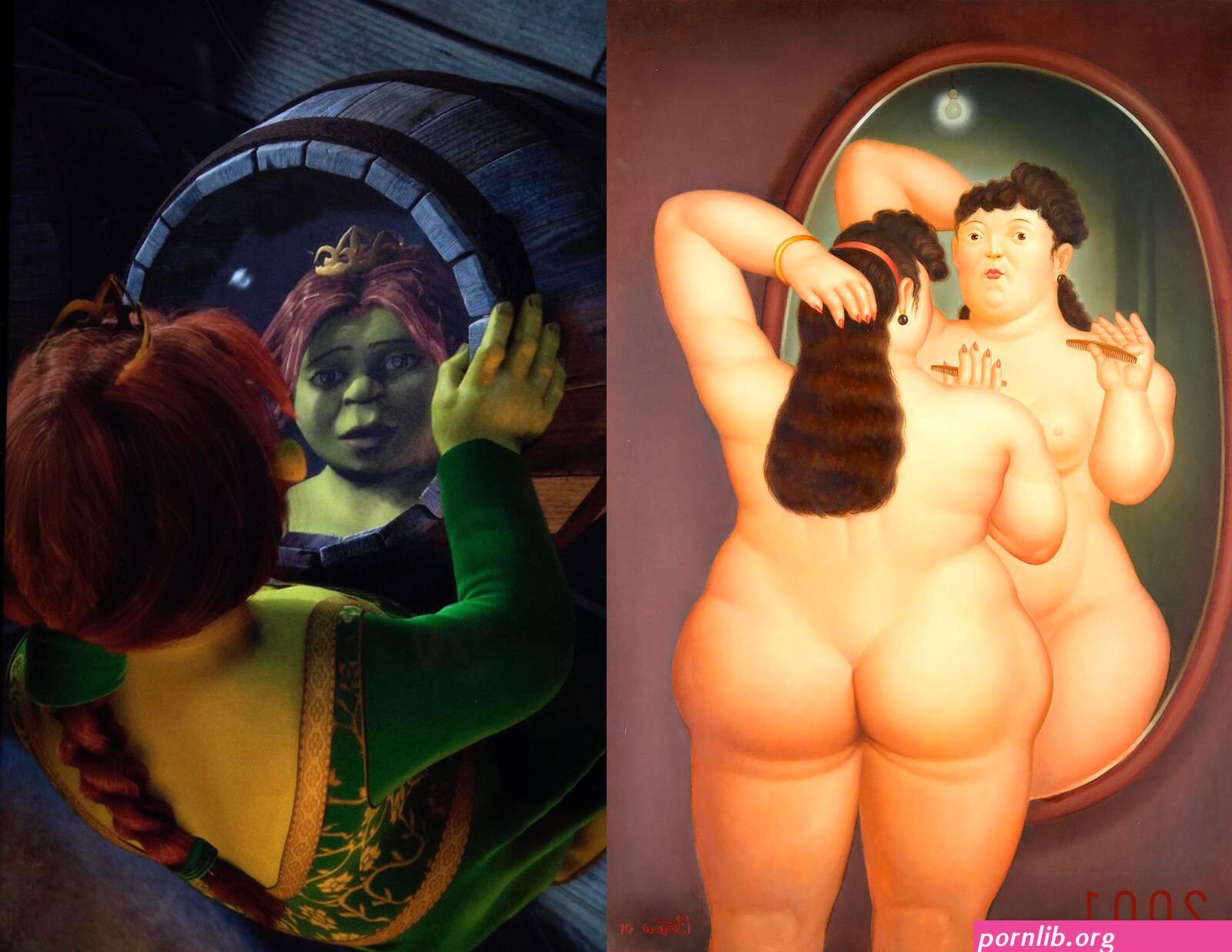 shrek naked