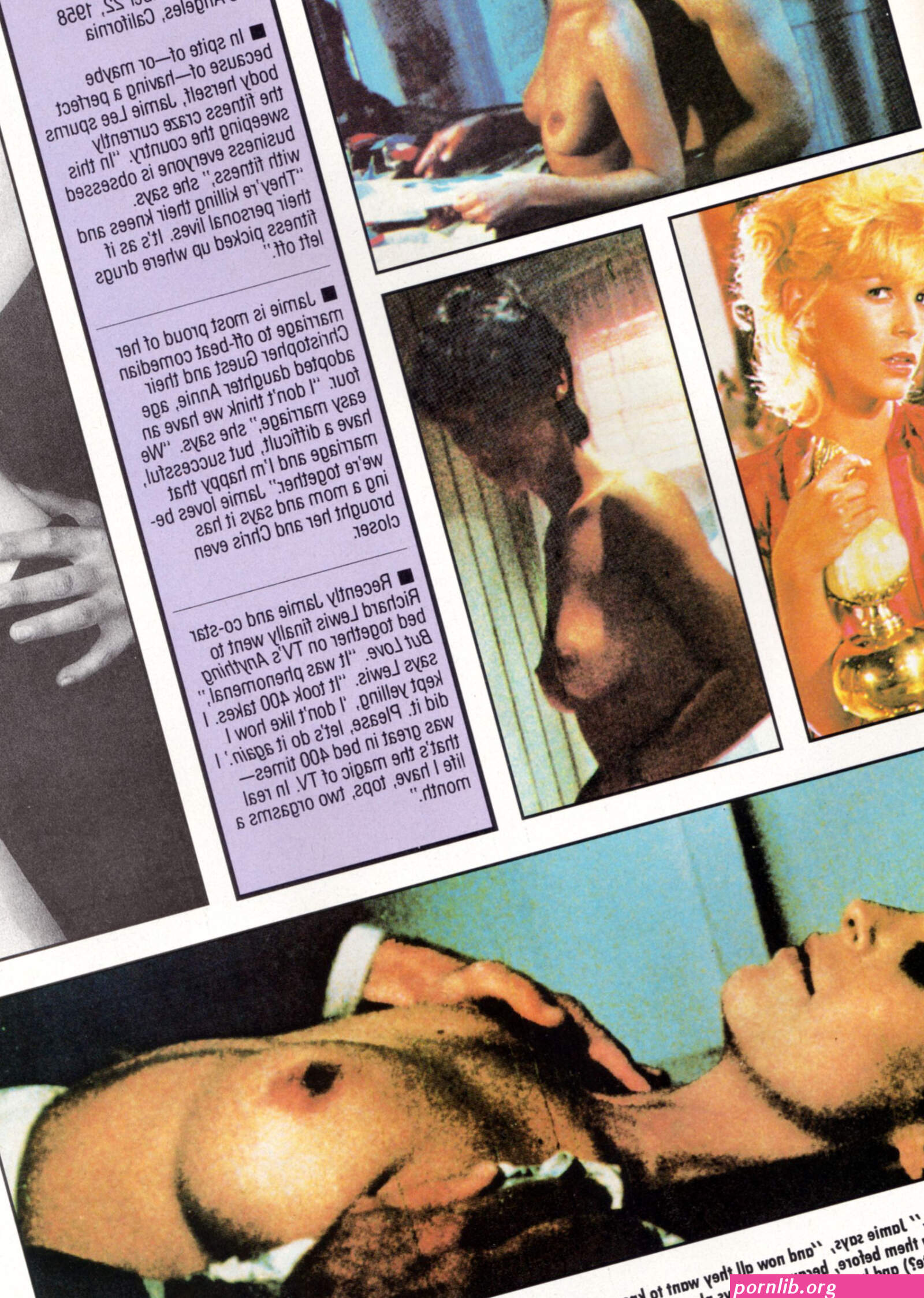 Jamie lee curtis nude pics