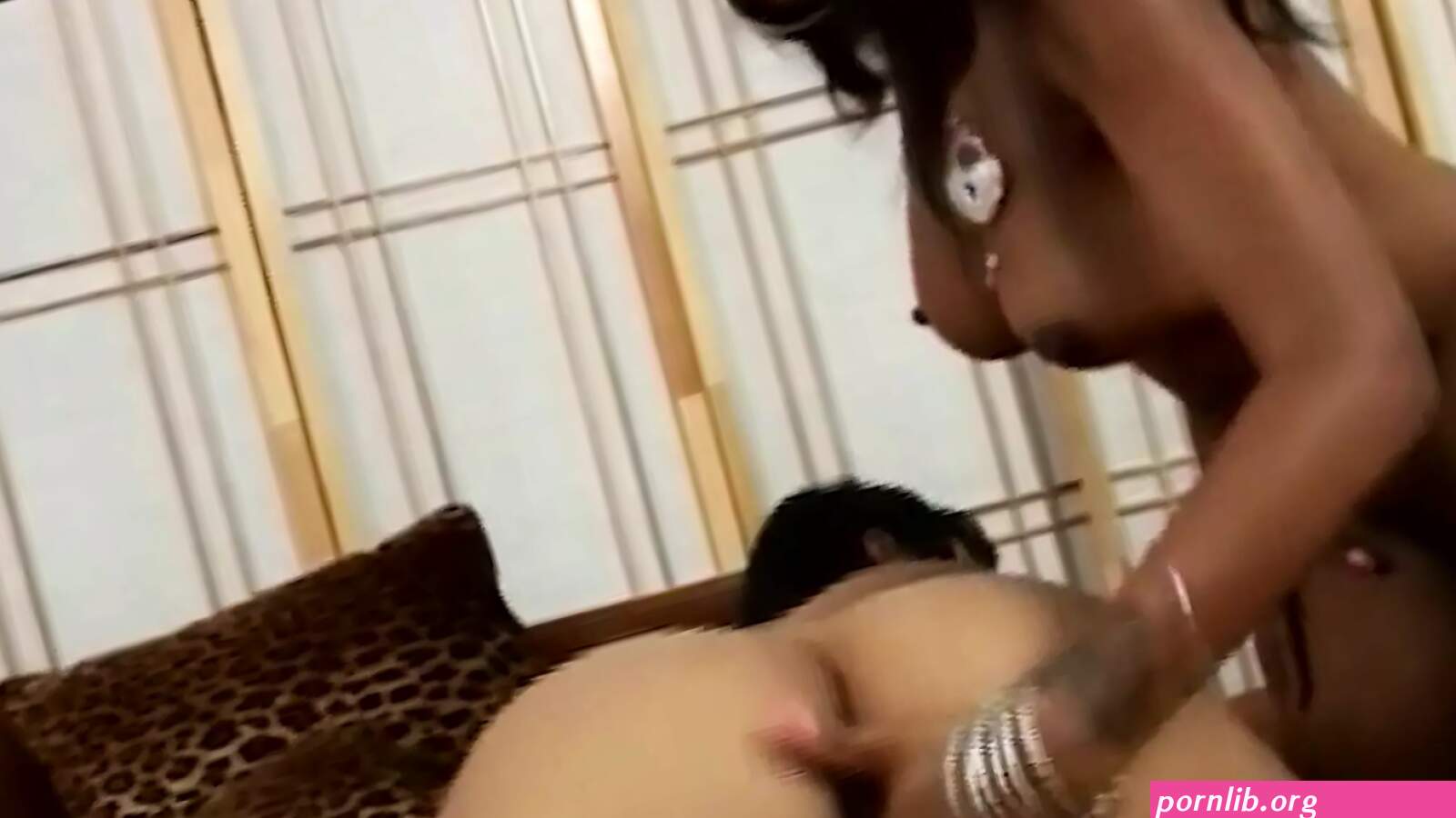 Lesbian strapon asian