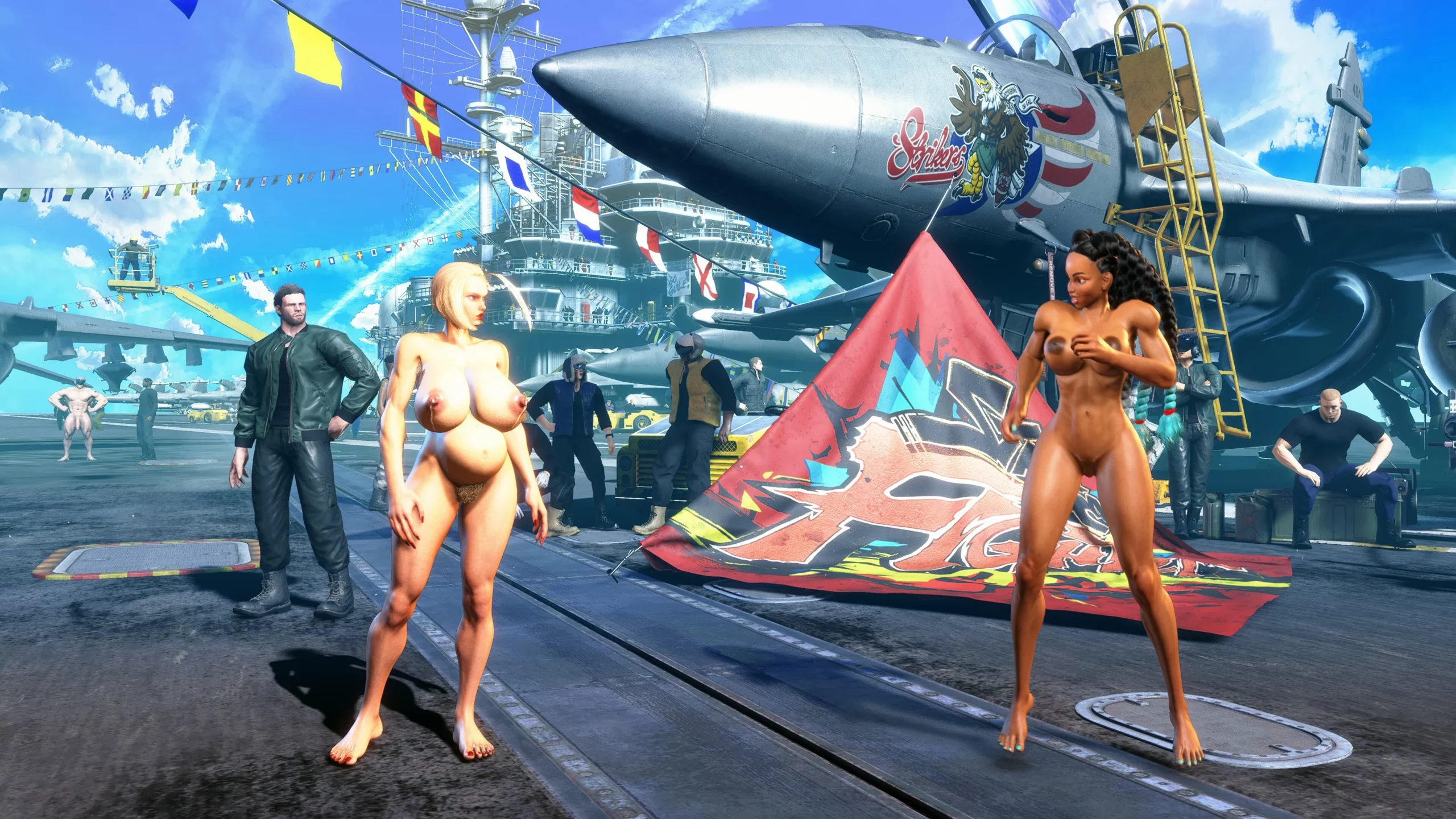 Porn: elena nude sf6