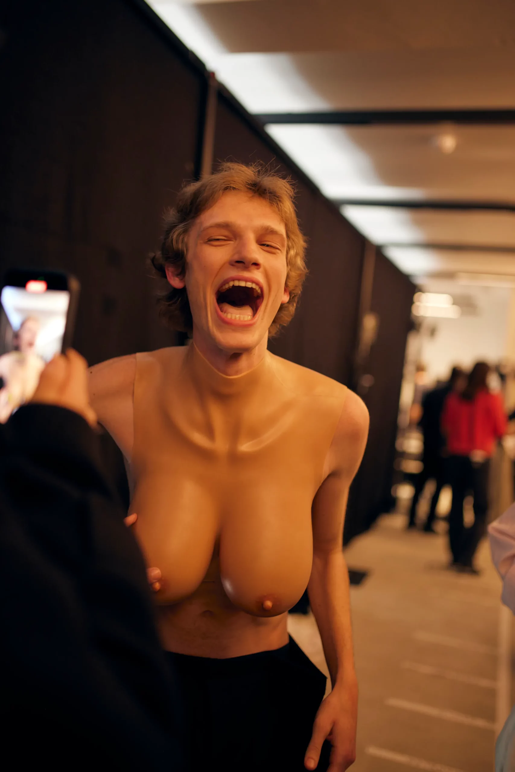 Porn: huge fake boobs