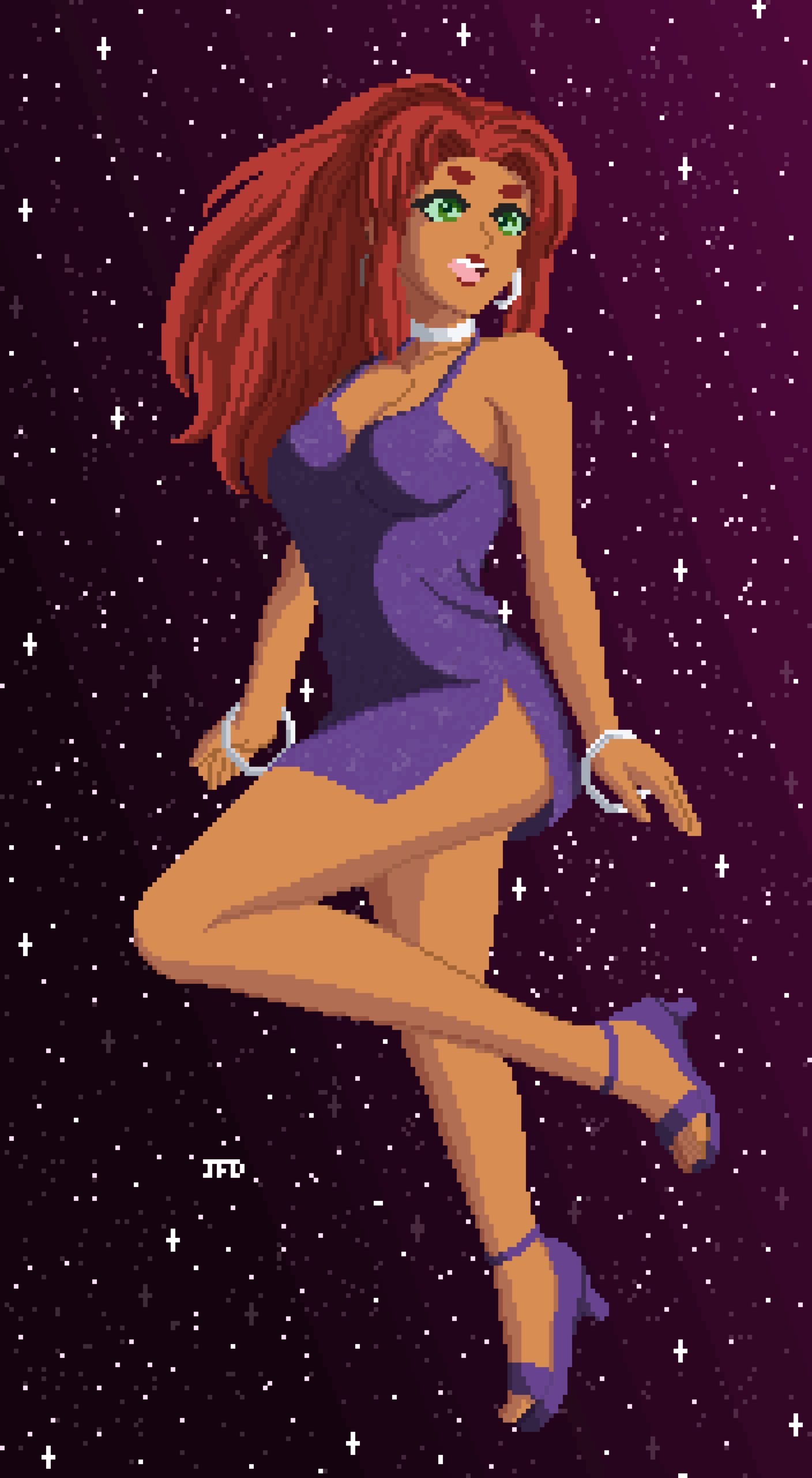 Porn: starfires sensual sexy
