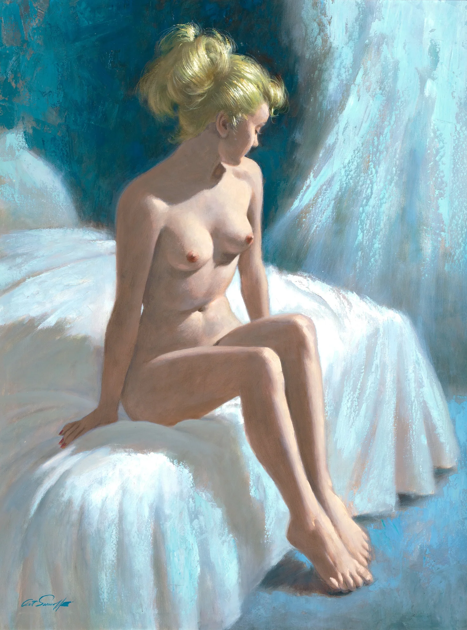 Porn: nude pinup drawings