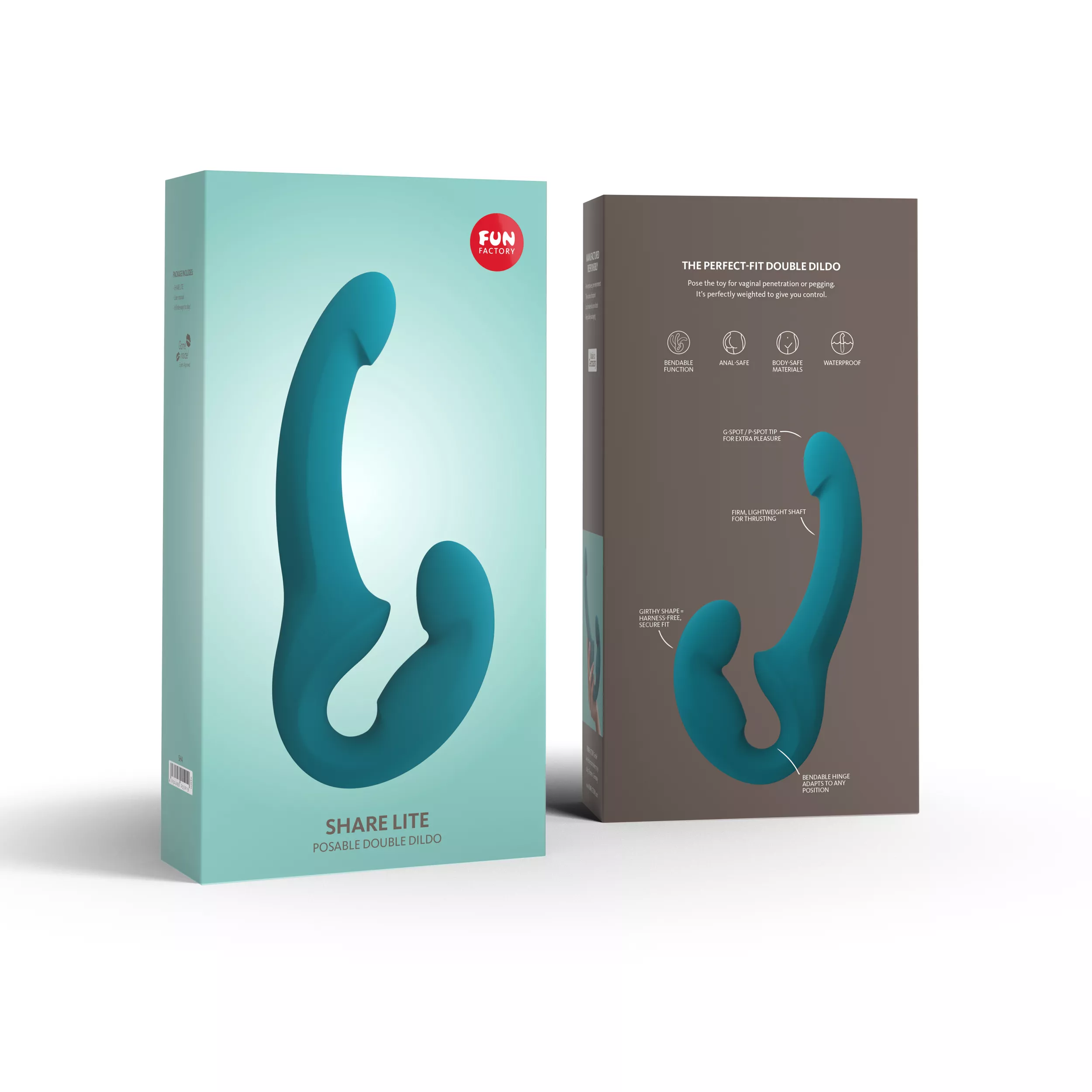 Porn: sharing double dildo