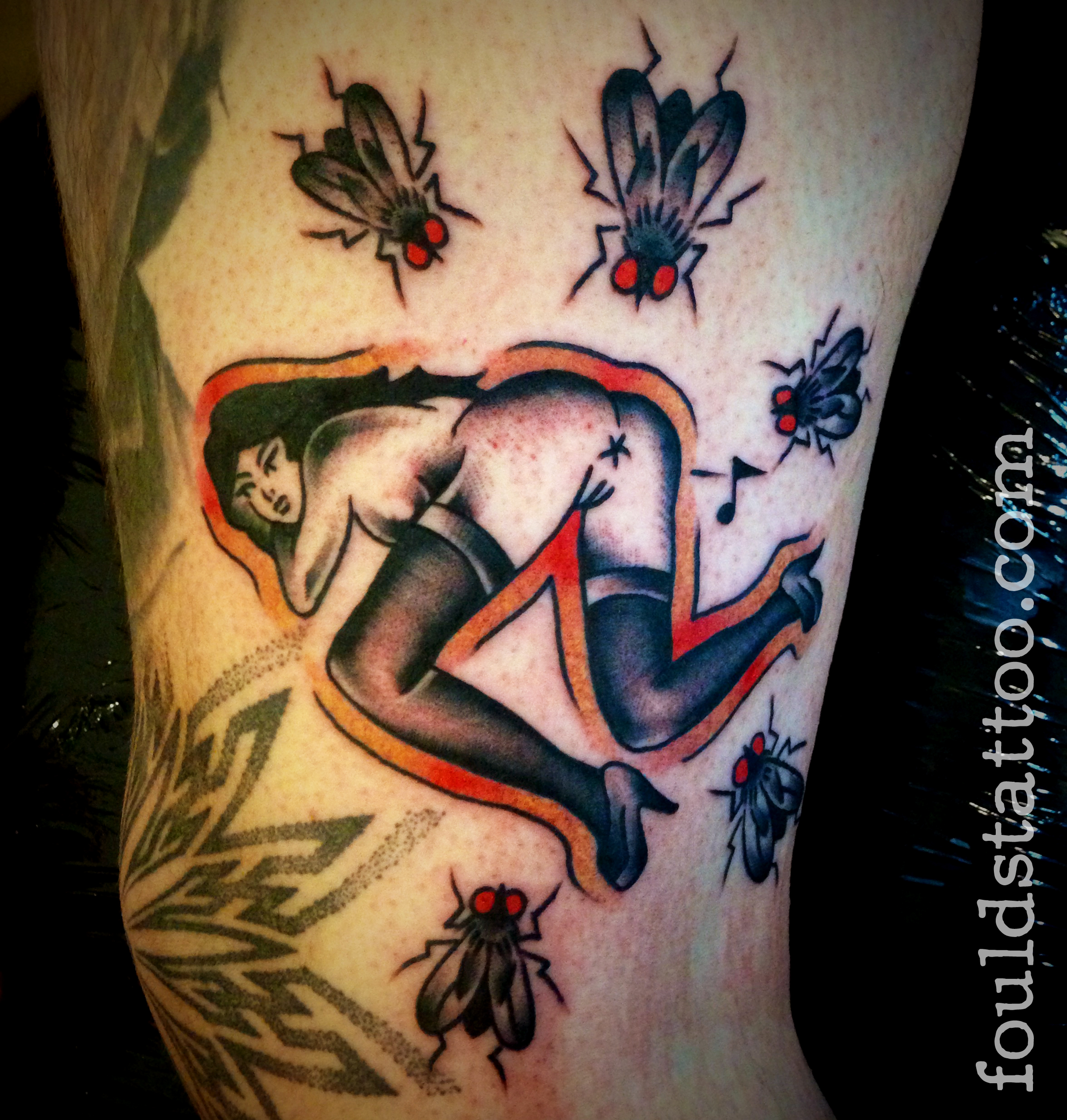 Porn: nude tattooed rude