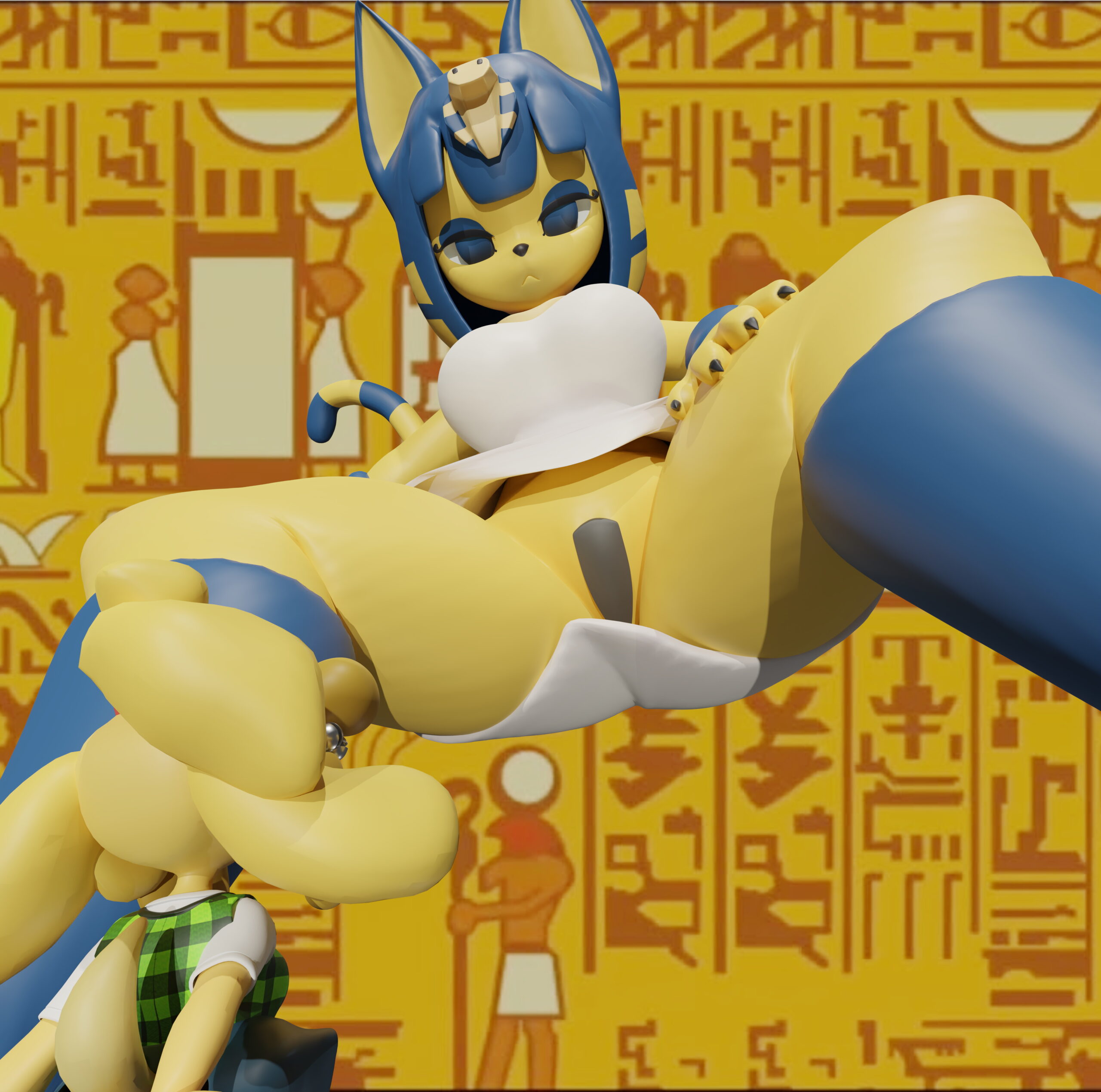 Porn: ankha anal vore