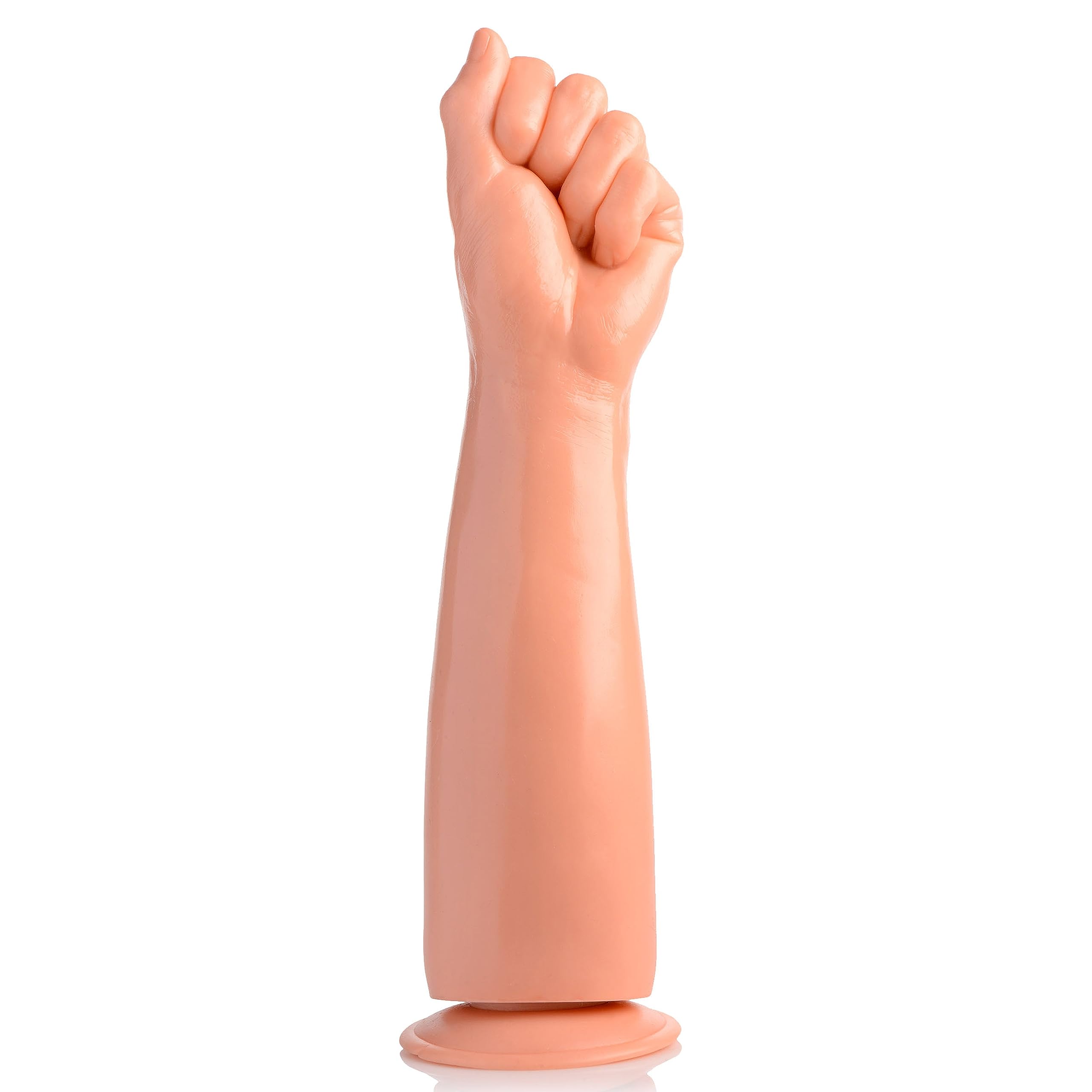 Porn: rubber fist dildo