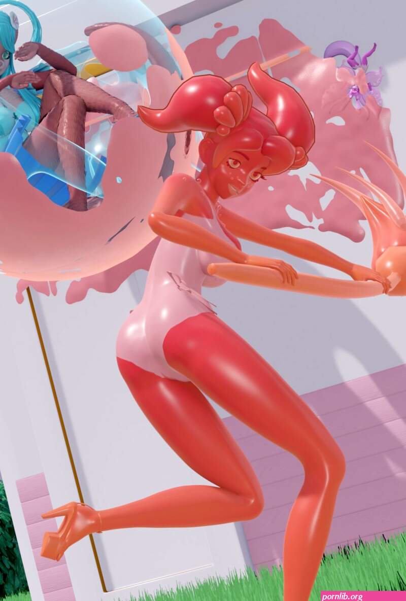 Porn: slime lesbian