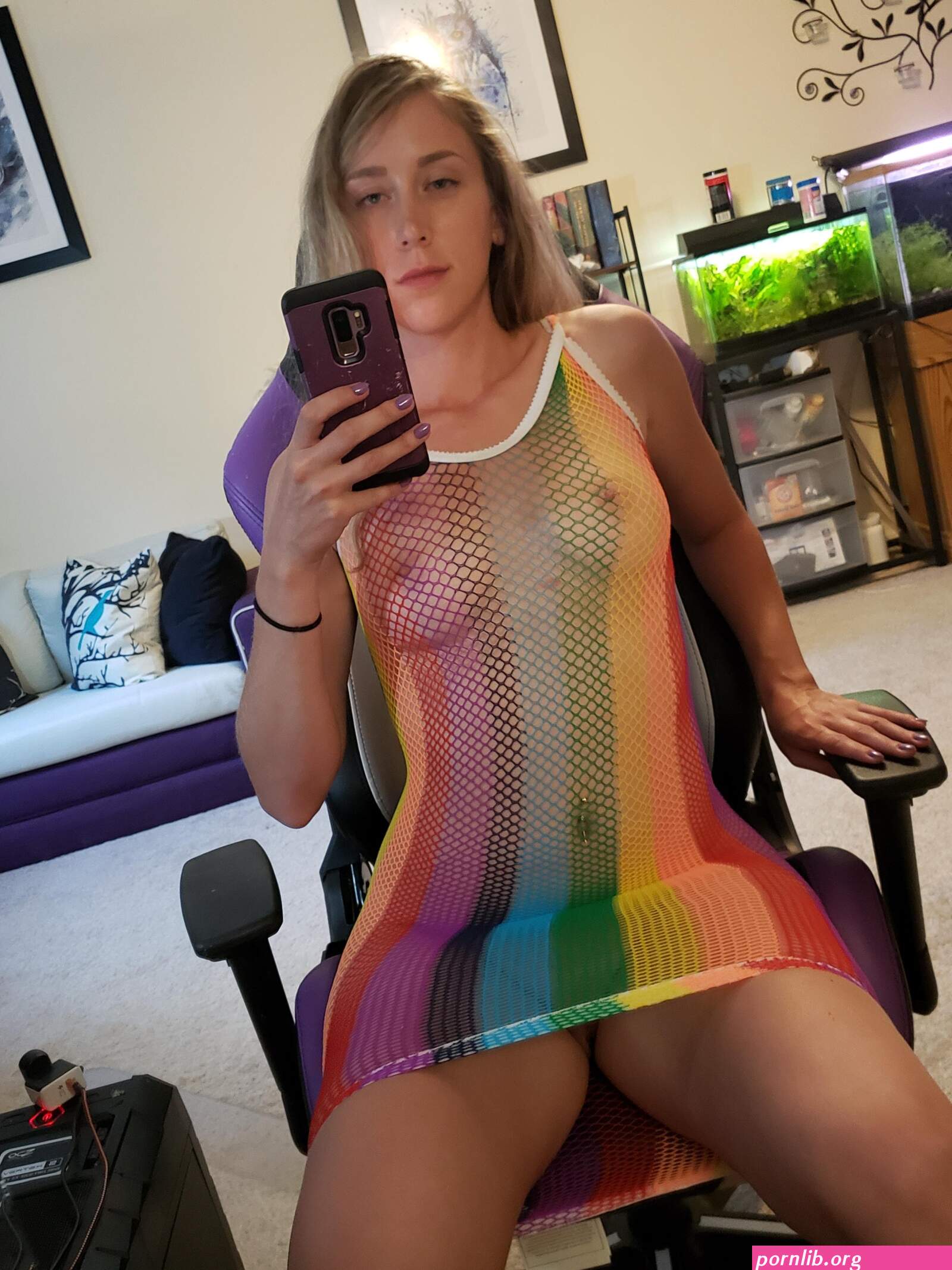 Porn: streamer naked
