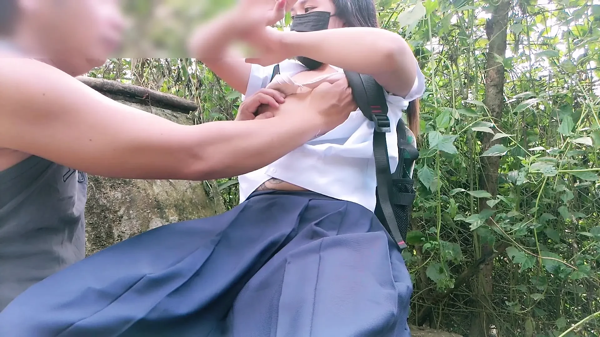 Porn: student public fuck