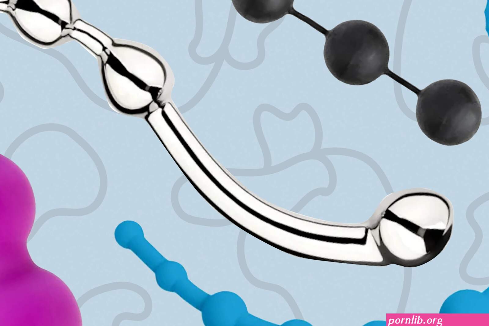 Porn: anal beads put in by herself