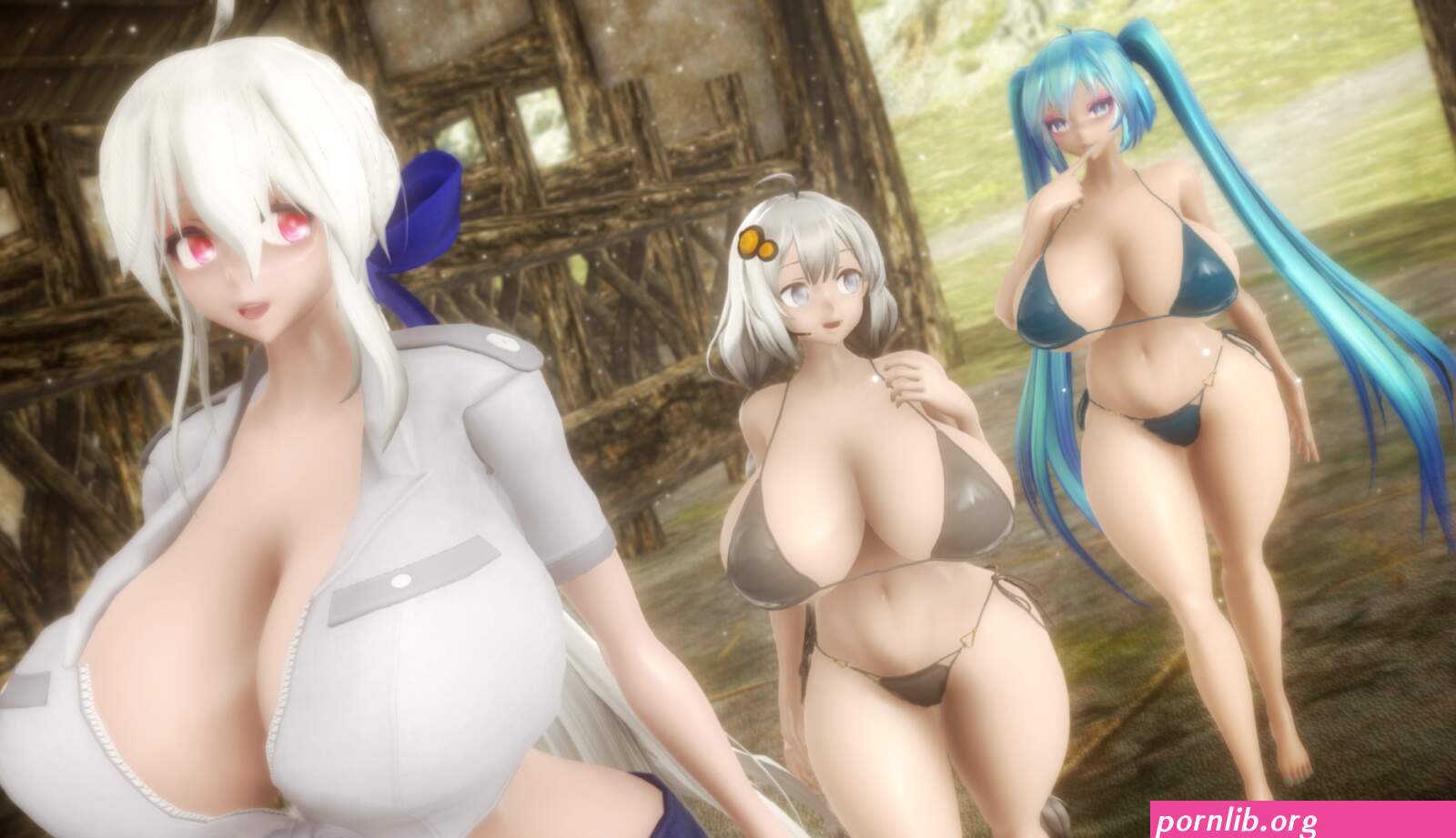Porn: mmd riding cock